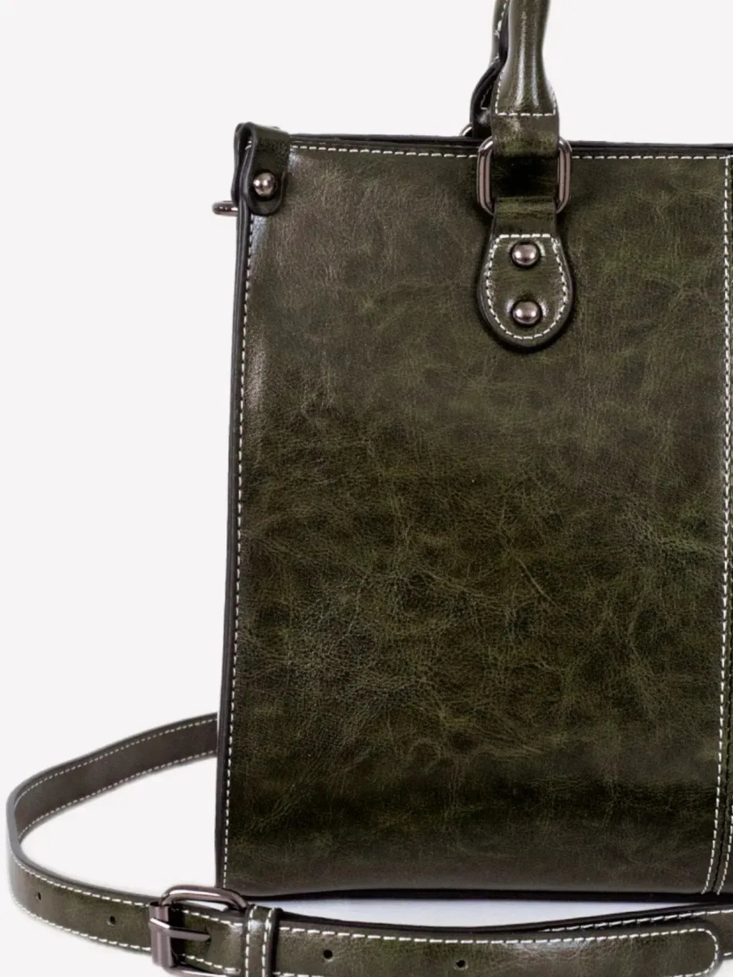 Leder Handtasche "Lilly" - TOLLzWOOD