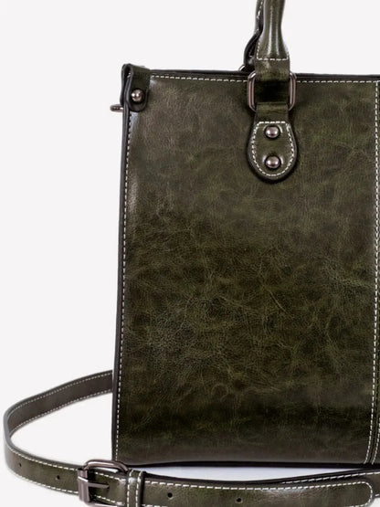 Leder Handtasche "Lilly" - TOLLzWOOD