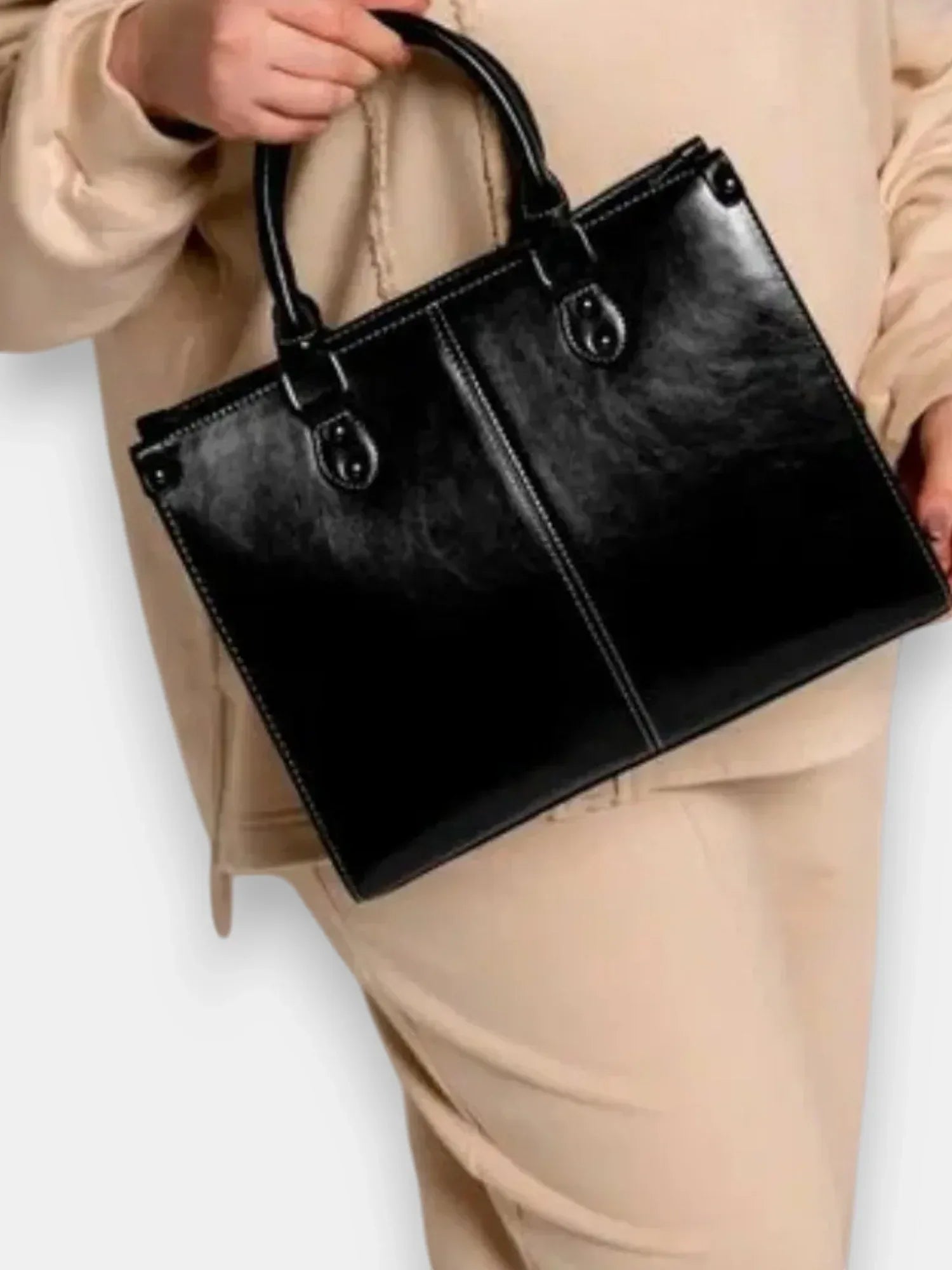 Leder Handtasche "Lilly" - TOLLzWOOD