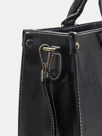 Leder Handtasche "Lilly" - TOLLzWOOD