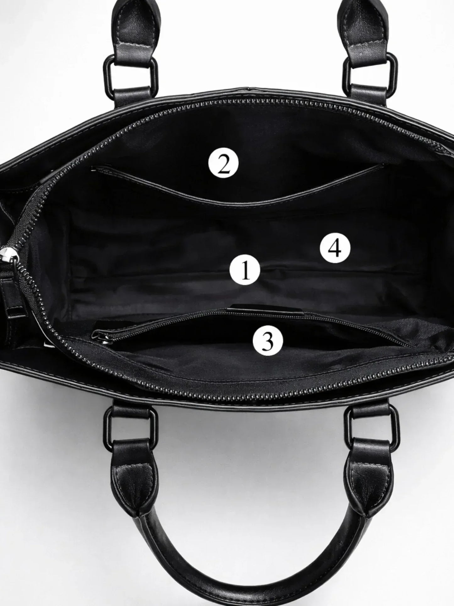 Leder Handtasche "Lilly" - TOLLzWOOD