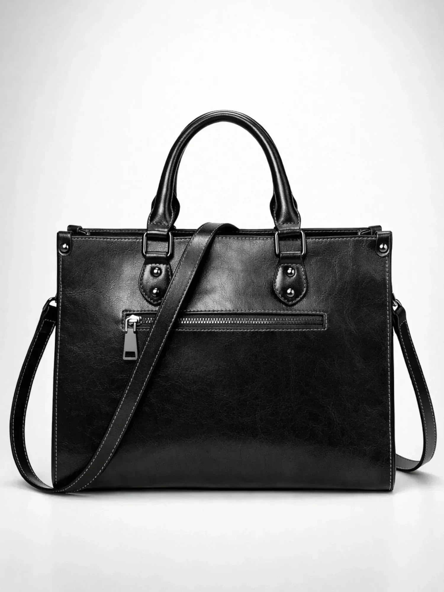 Leder Handtasche "Lilly" - TOLLzWOOD