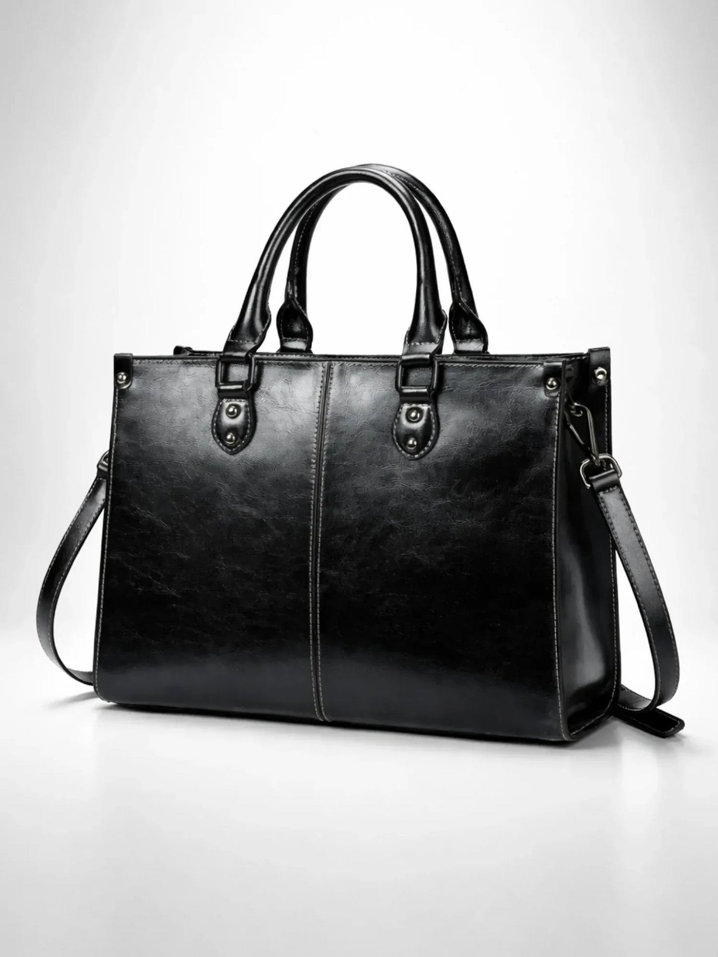 Leder Handtasche "Lilly" - TOLLzWOOD