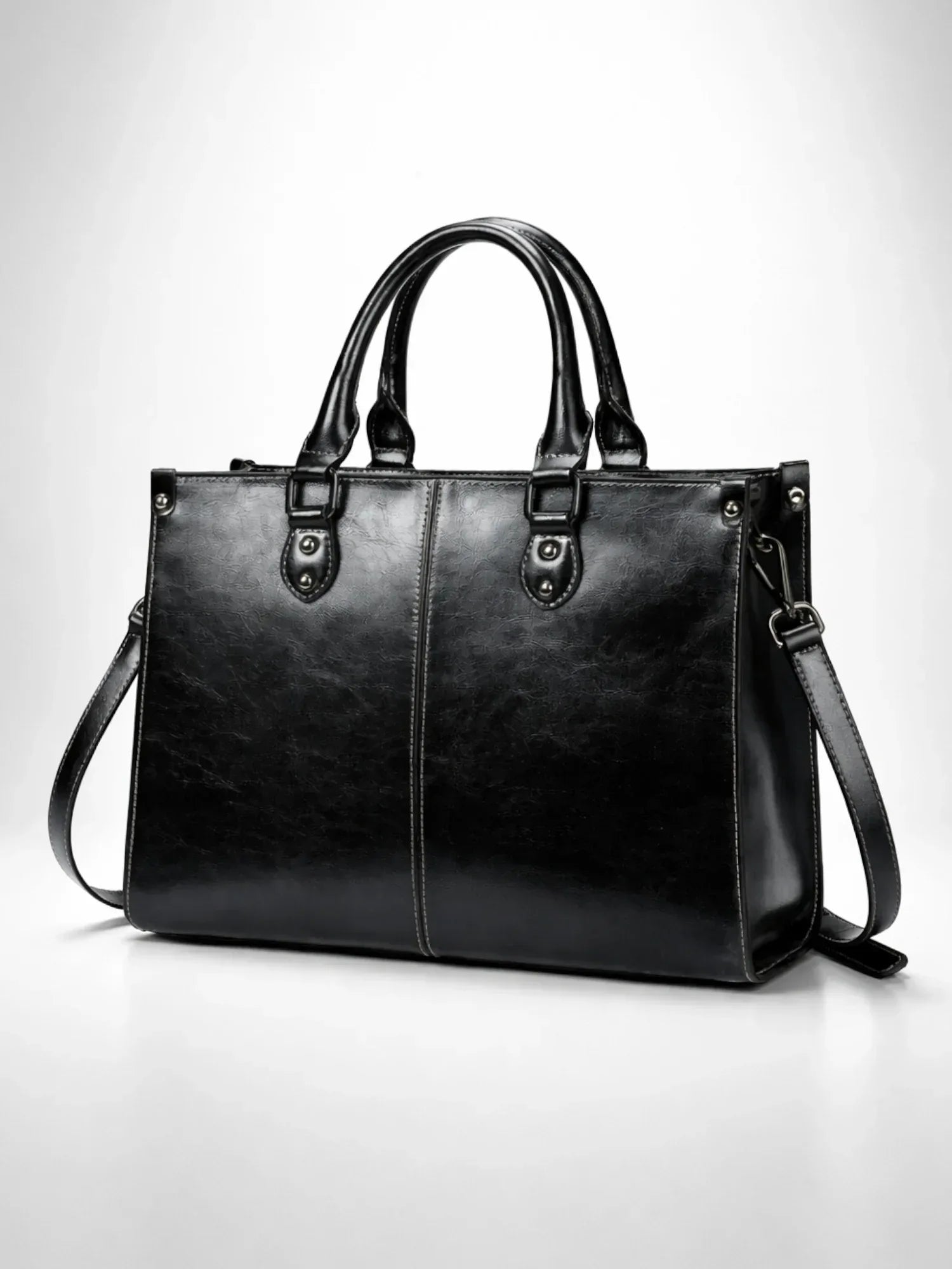 Leder Handtasche "Lilly" - TOLLzWOOD