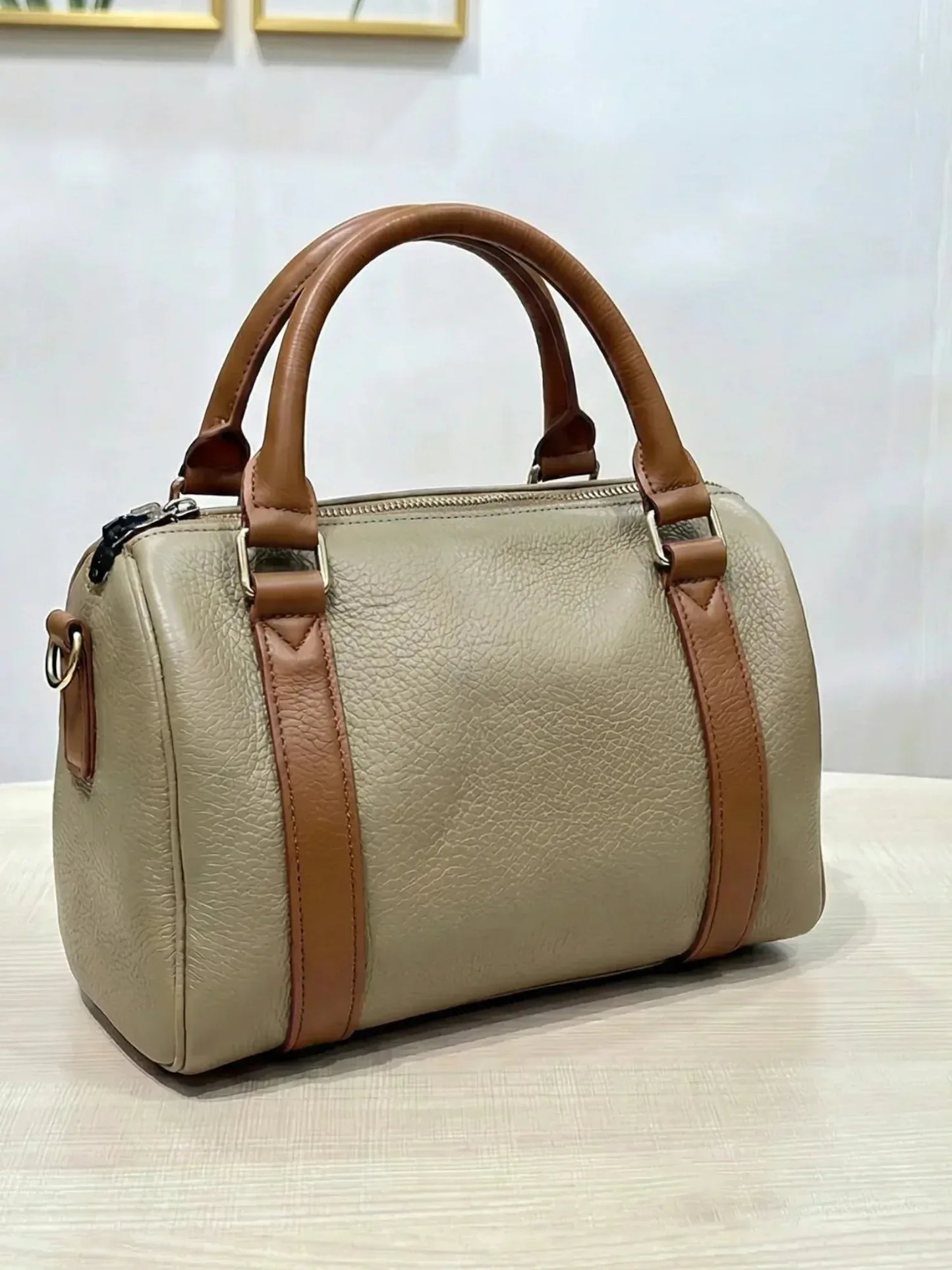 Leder Handtasche "Malve" - TOLLzWOOD
