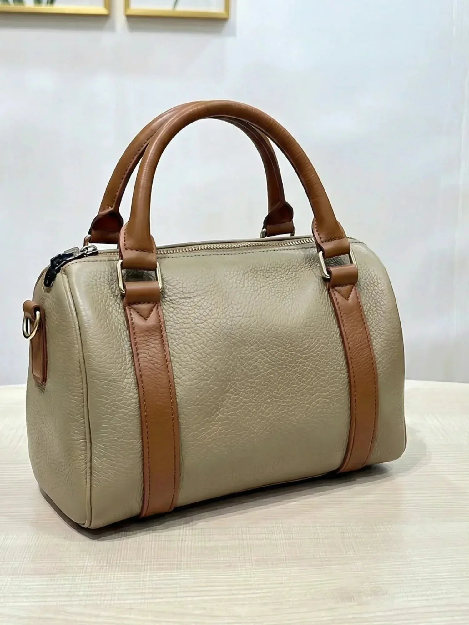 Leder Handtasche "Malve" - TOLLzWOOD
