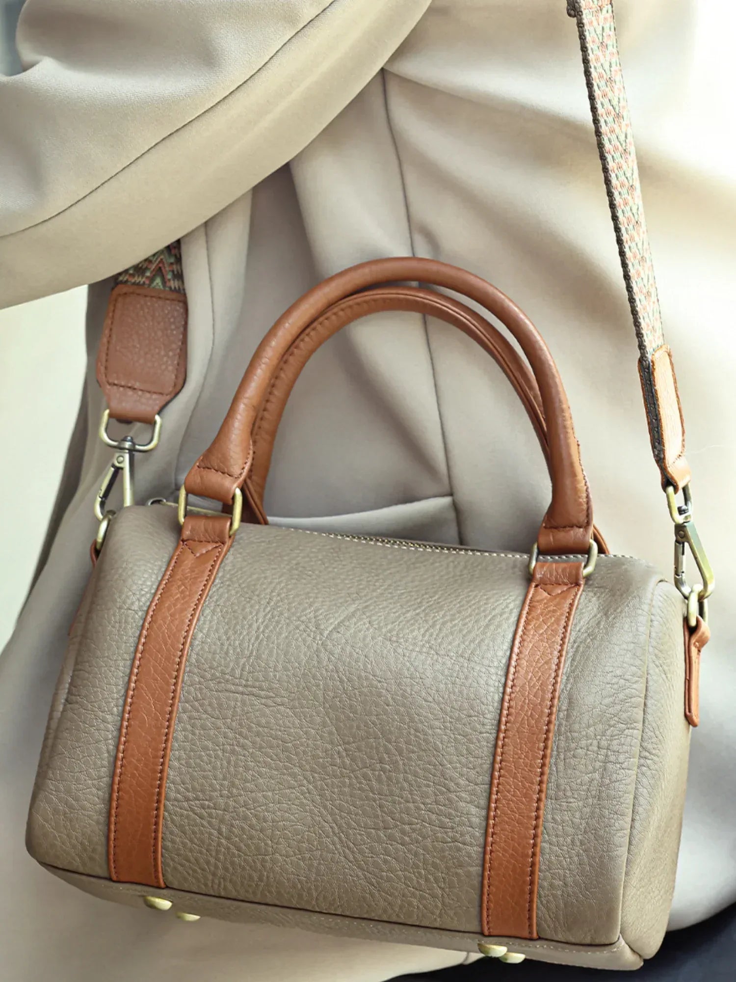 Leder Handtasche "Malve" - TOLLzWOOD