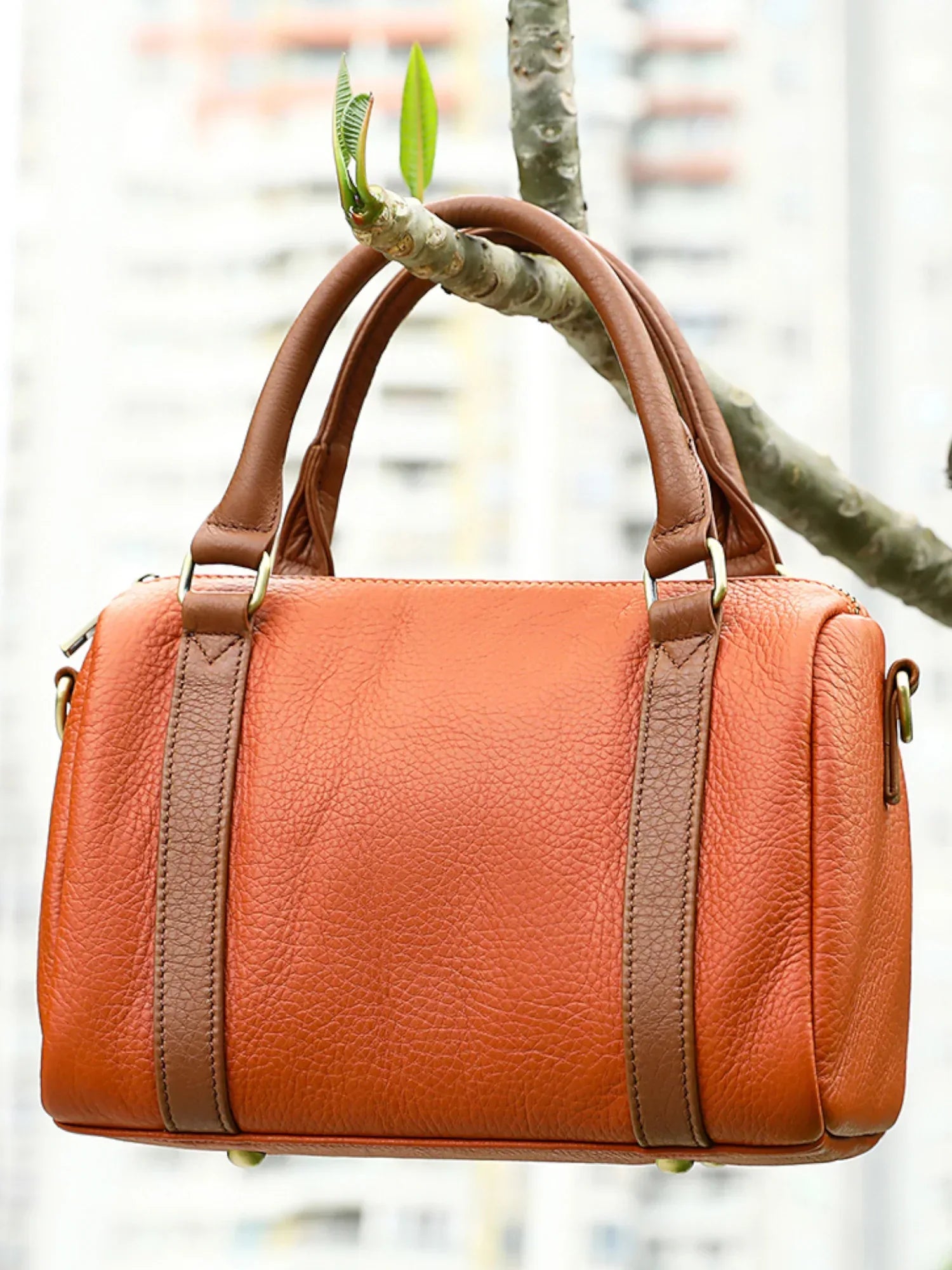 Leder Handtasche "Malve" - TOLLzWOOD