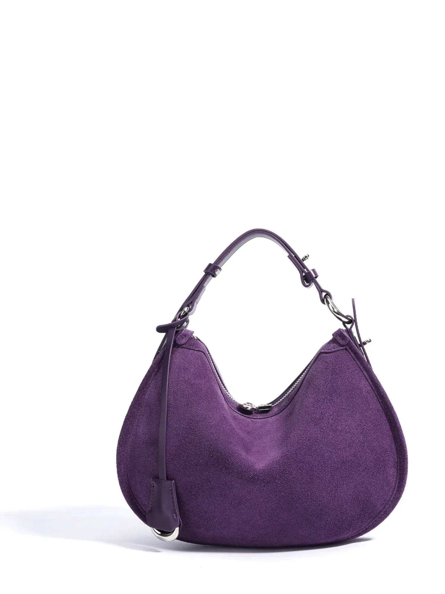 Leder Handtasche "Mohn" - TOLLzWOOD