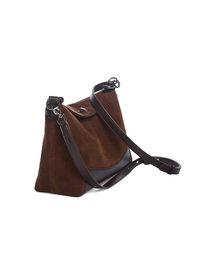 Leder Handtasche "Salbei" - TOLLzWOOD