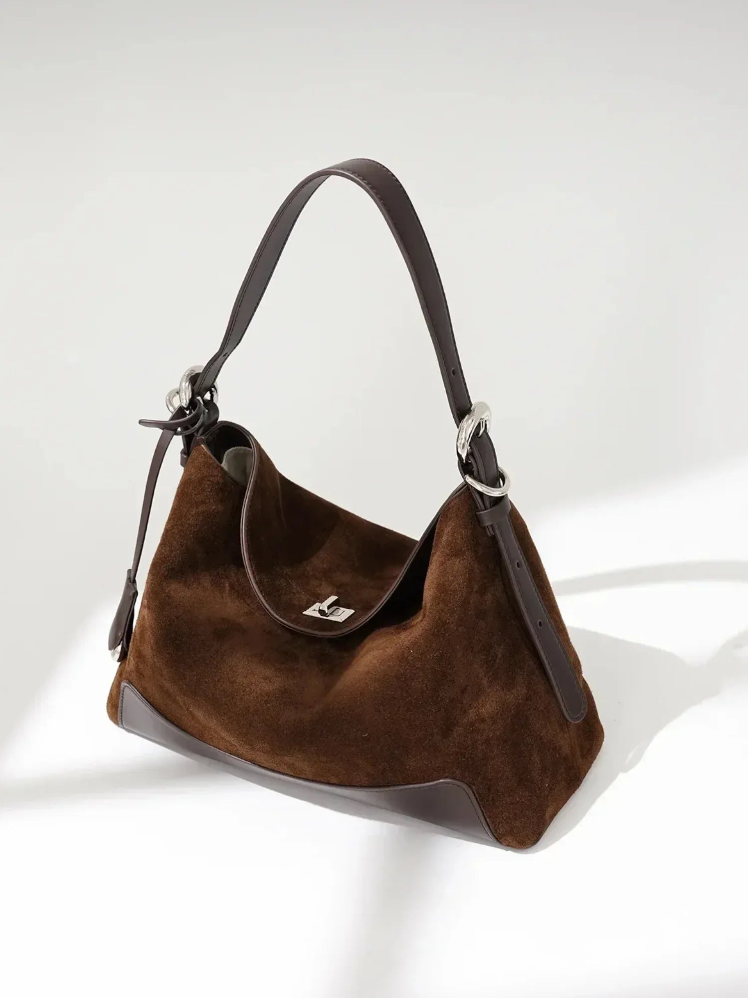 Leder Handtasche "Salbei" - TOLLzWOOD