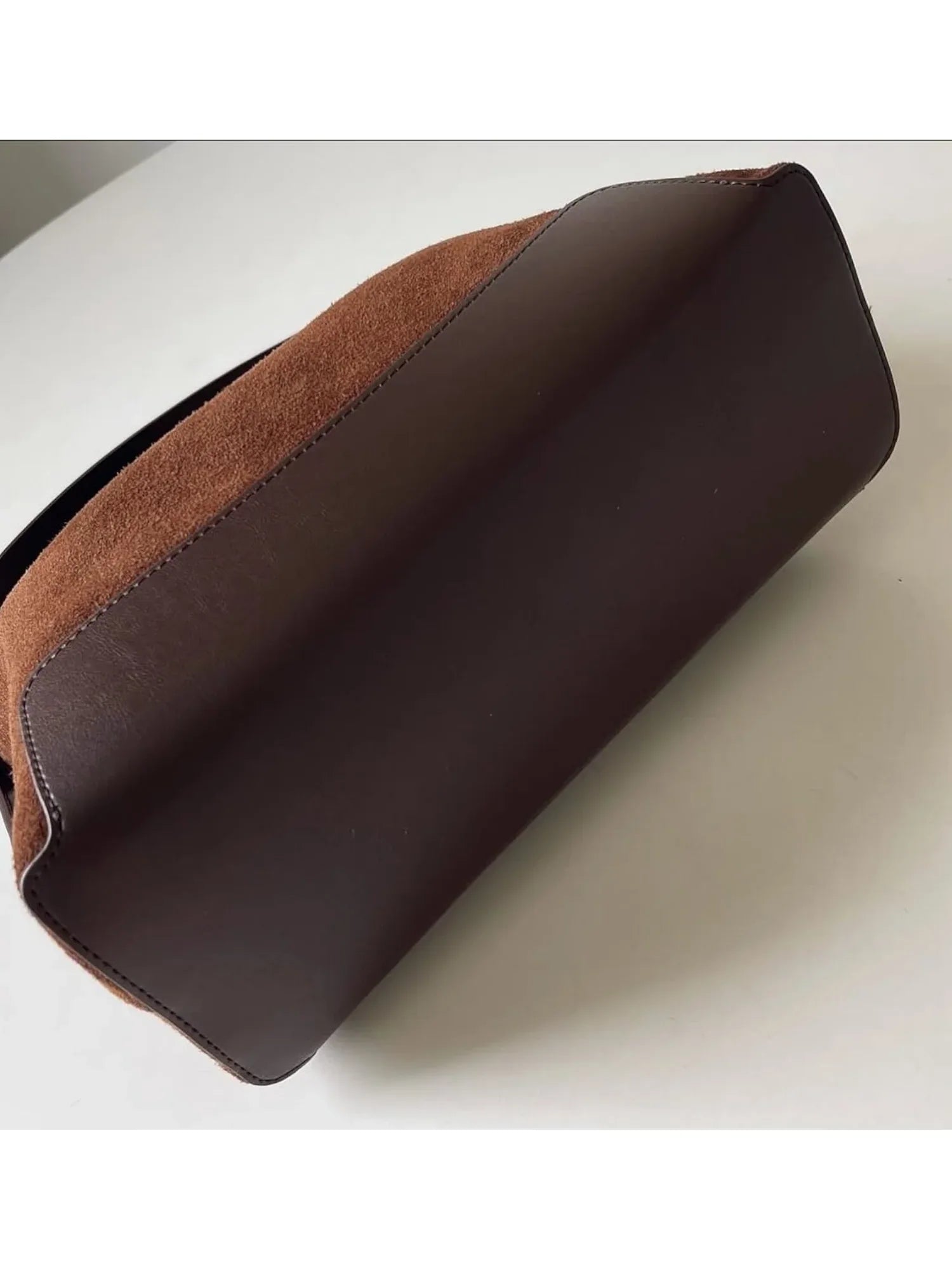 Leder Handtasche "Salbei" - TOLLzWOOD