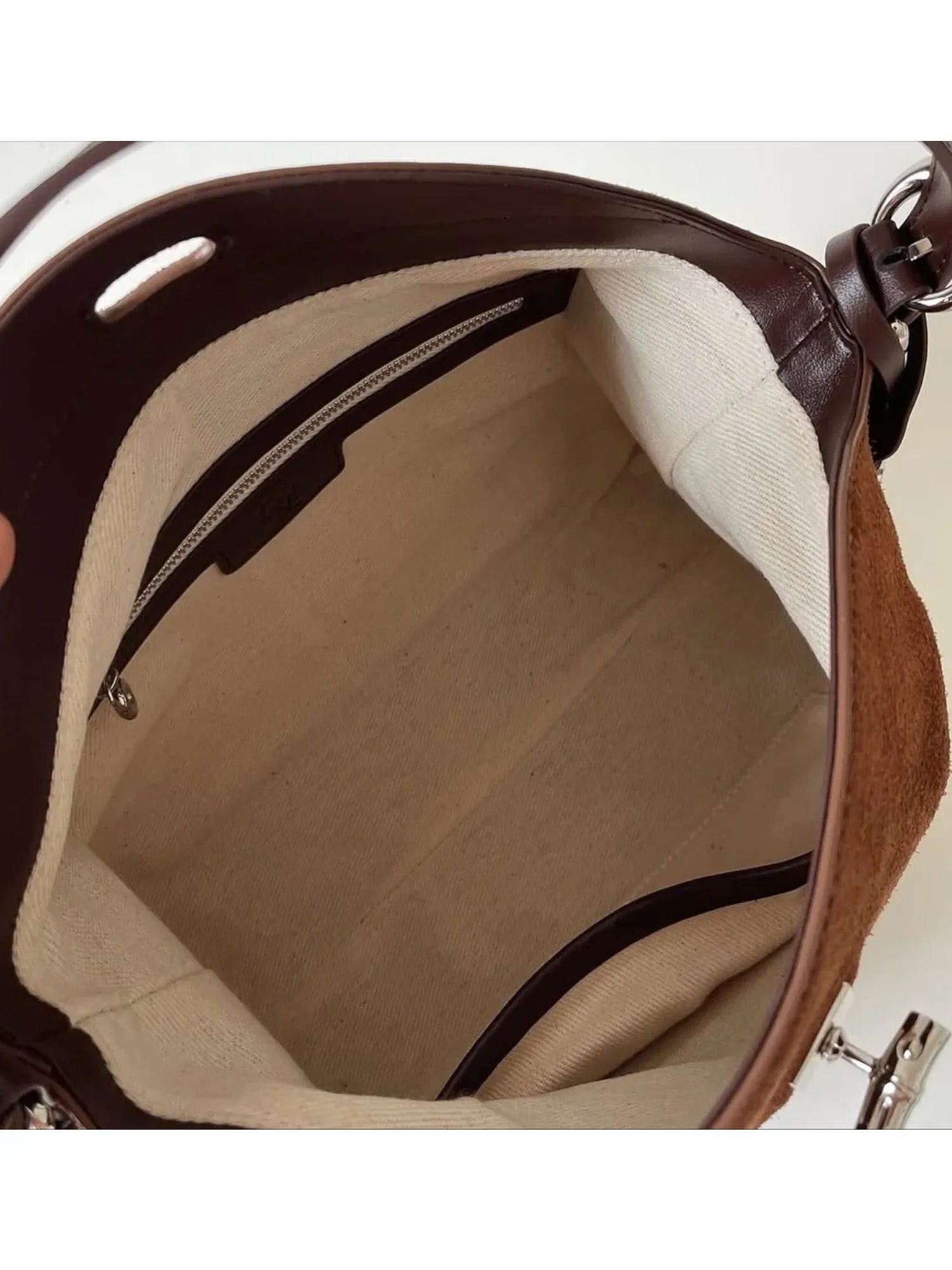 Leder Handtasche "Salbei" - TOLLzWOOD