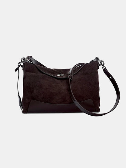 Leder Handtasche "Salbei" - TOLLzWOOD