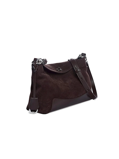 Leder Handtasche "Salbei" - TOLLzWOOD