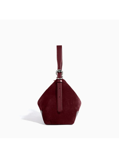 Leder Handtasche "Salbei" - TOLLzWOOD