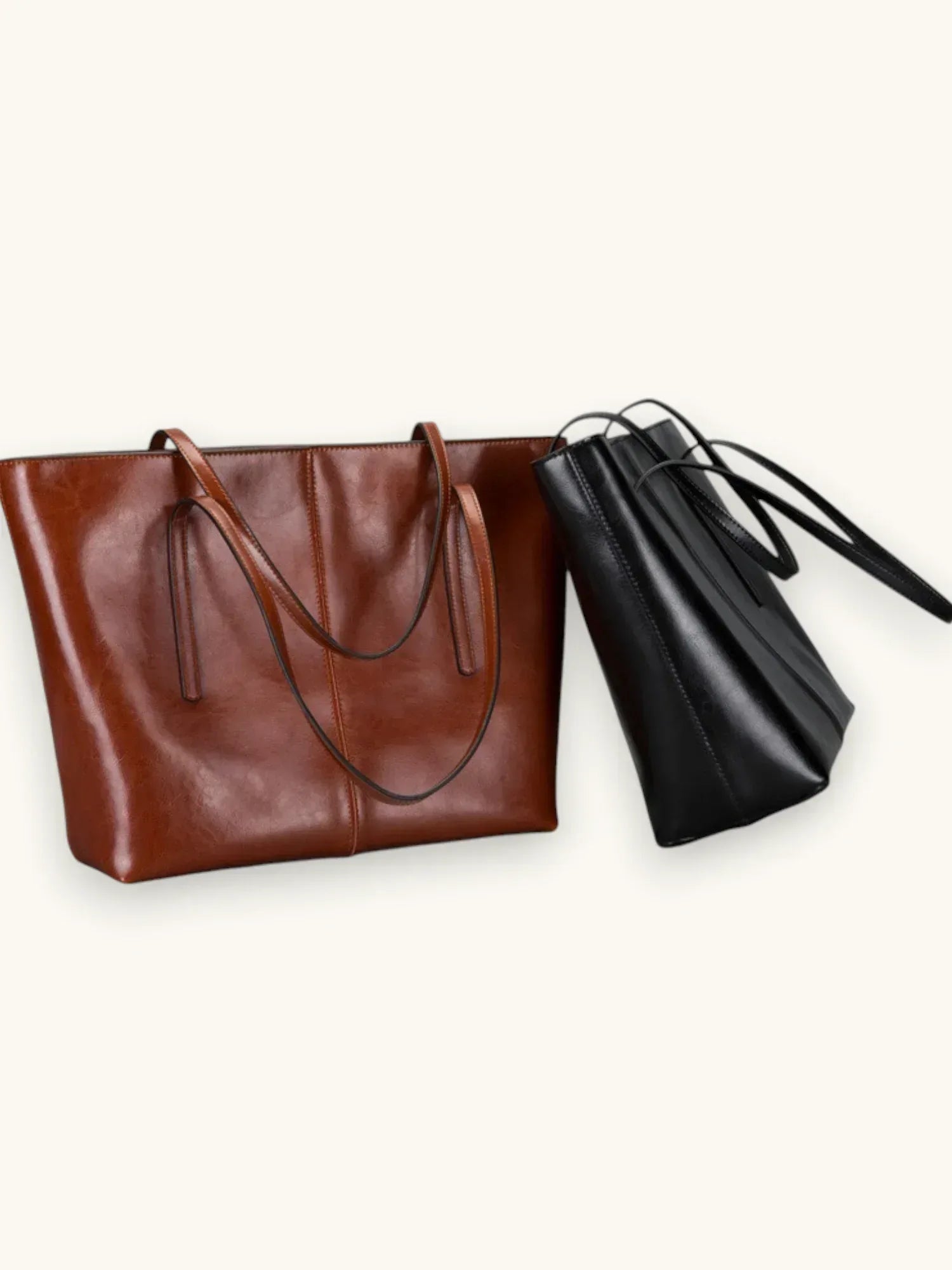 Leder Handtasche "Zinnie" - TOLLzWOOD