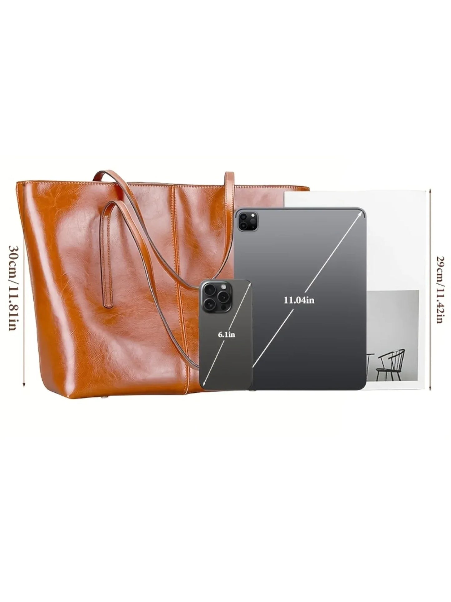 Leder Handtasche "Zinnie" - TOLLzWOOD