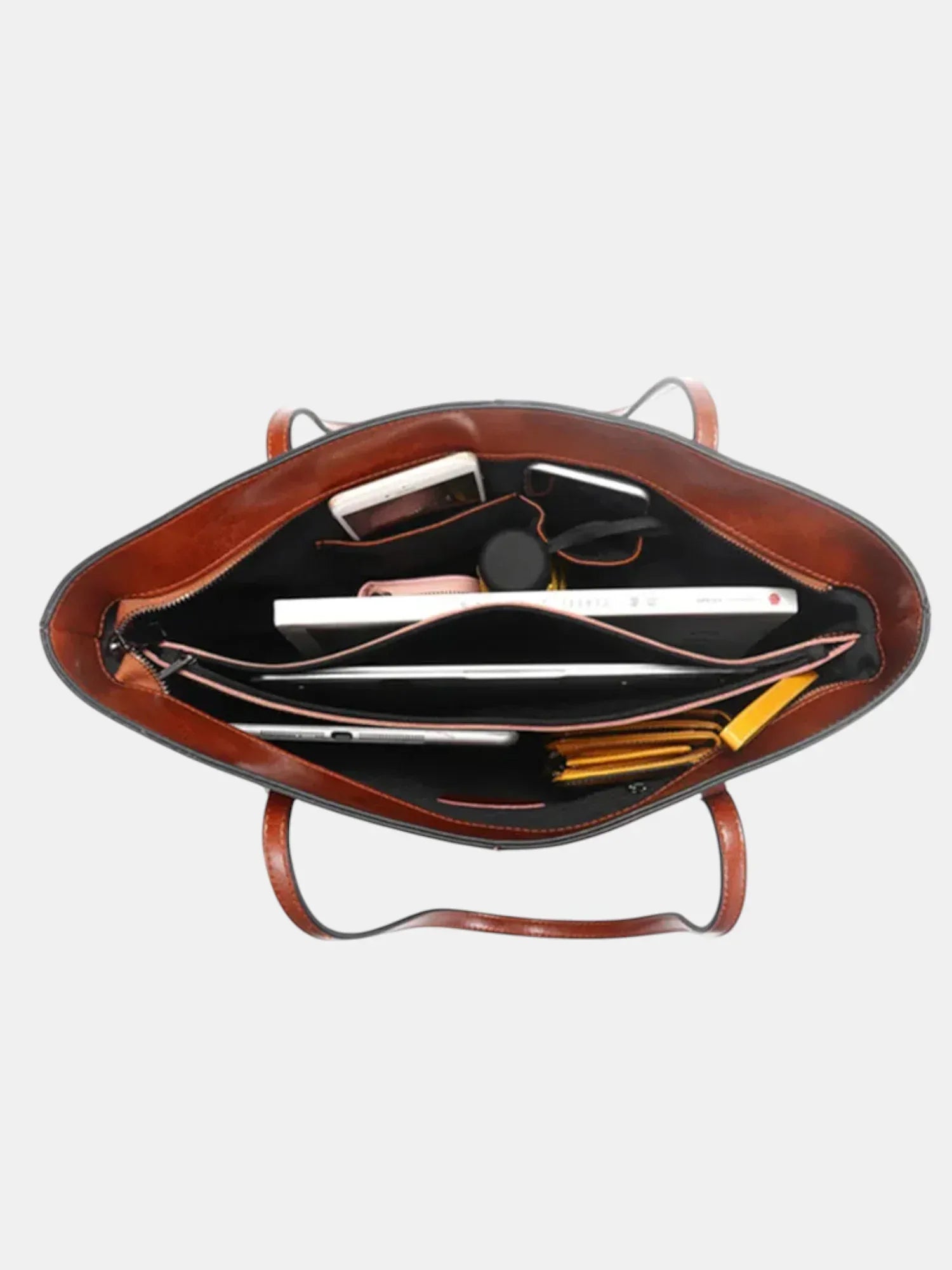 Leder Handtasche "Zinnie" - TOLLzWOOD
