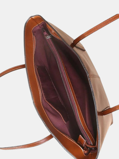 Leder Handtasche "Zinnie" - TOLLzWOOD