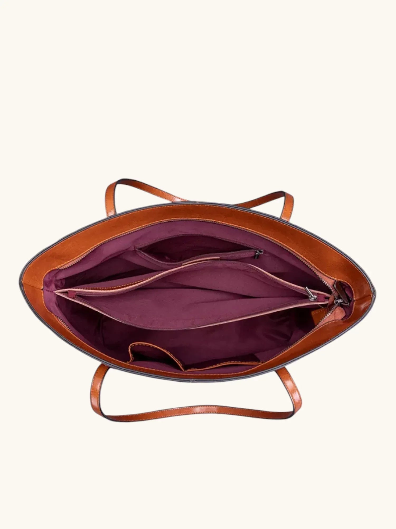 Leder Handtasche "Zinnie" - TOLLzWOOD