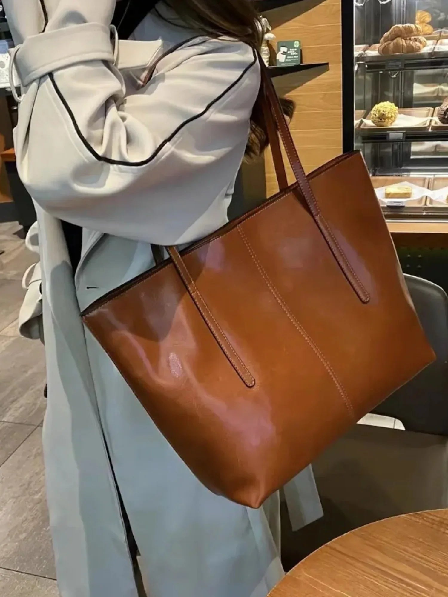 Leder Handtasche "Zinnie" - TOLLzWOOD