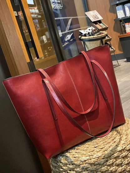 Leder Handtasche "Zinnie" - TOLLzWOOD