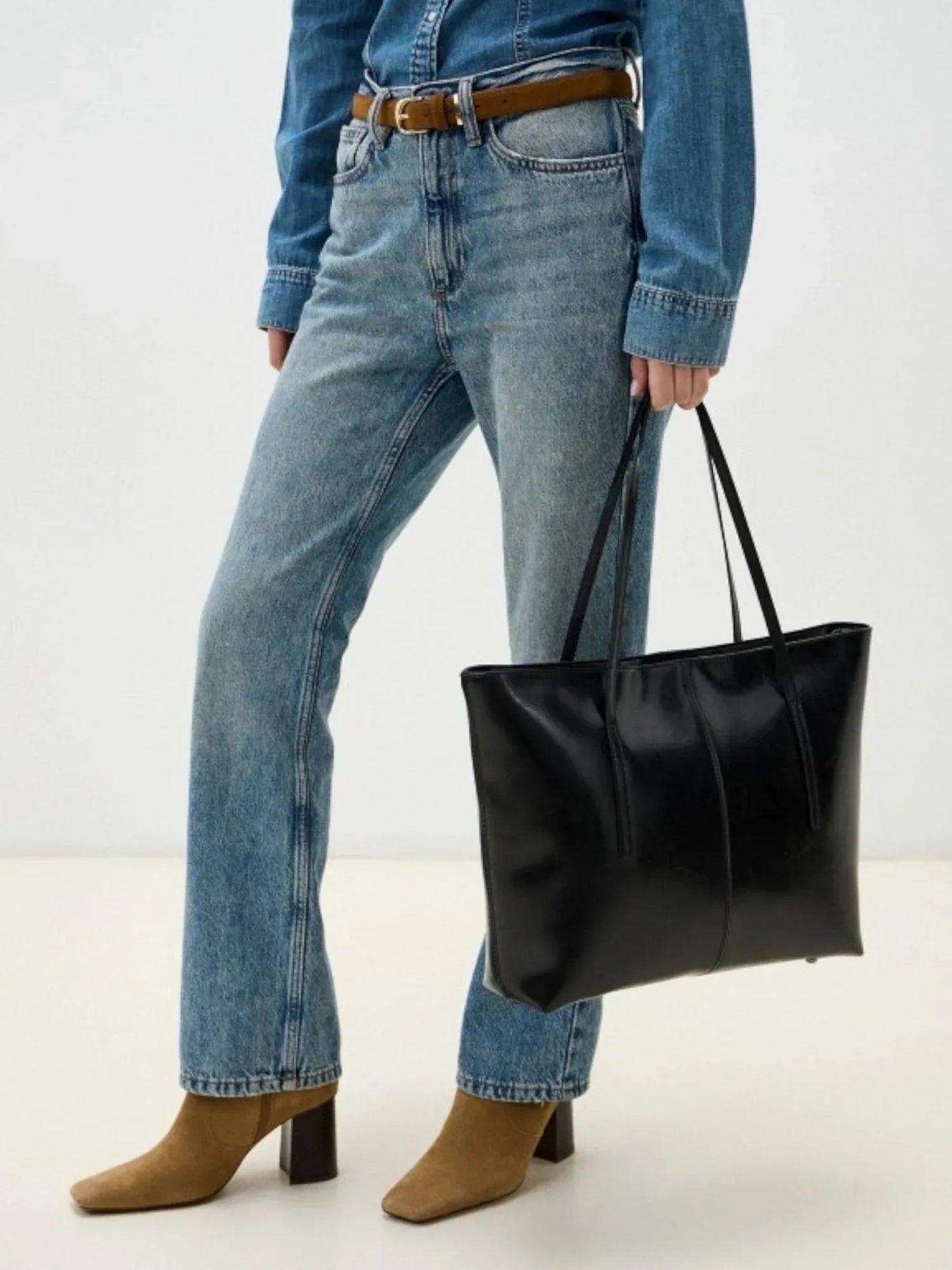 Leder Handtasche "Zinnie" - TOLLzWOOD