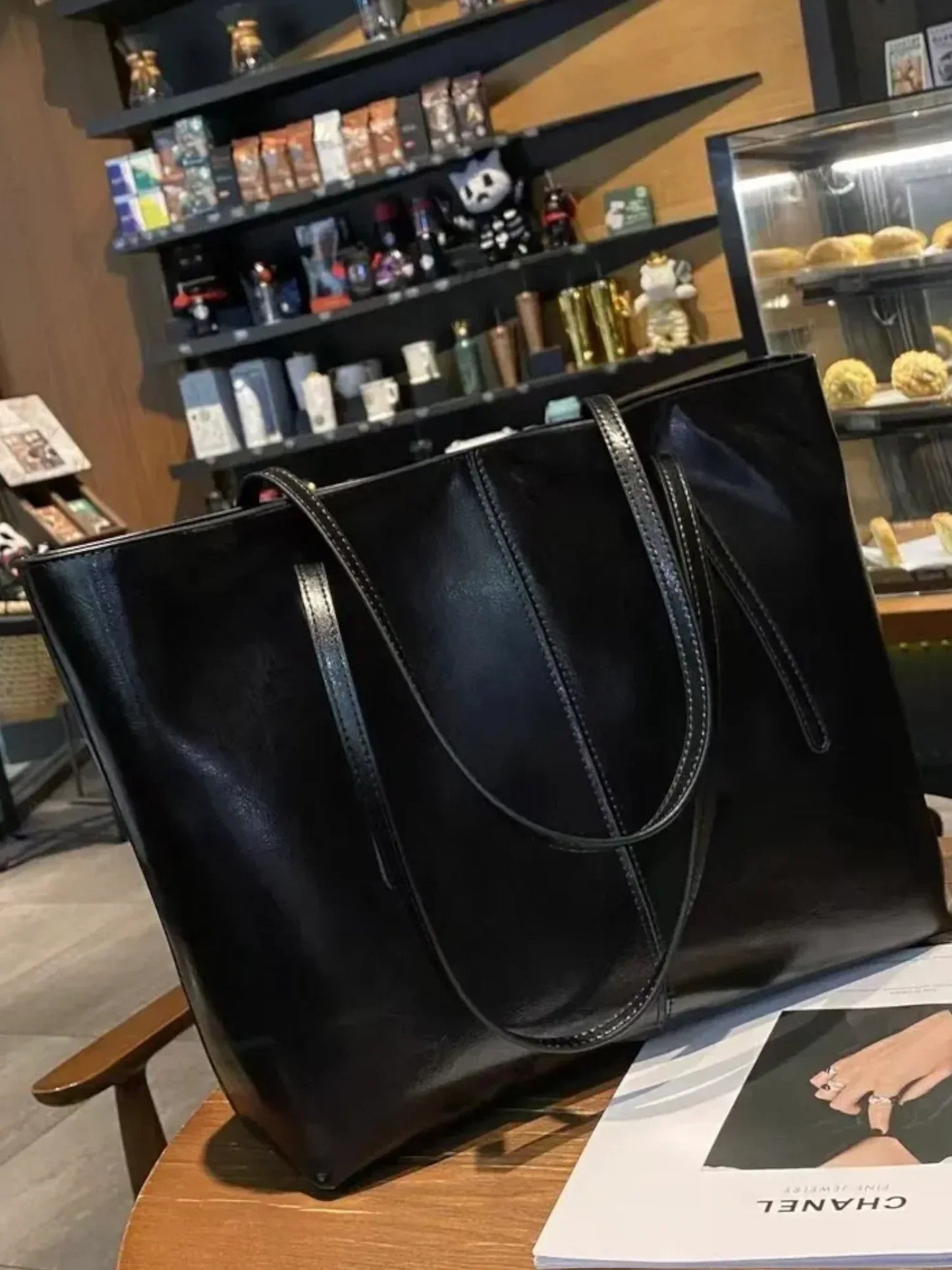 Leder Handtasche "Zinnie" - TOLLzWOOD