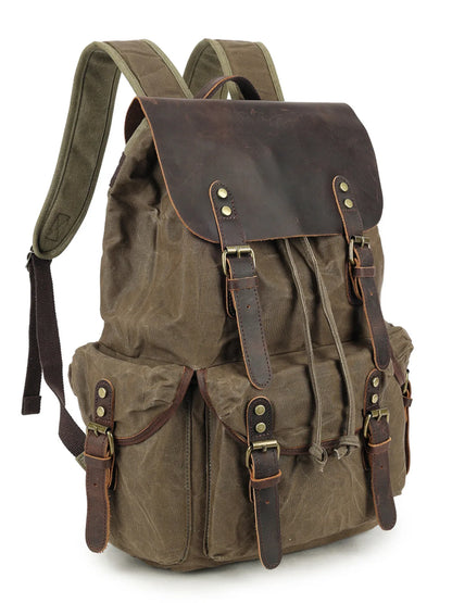 Leder Rucksack "Jäger" - TOLLzWOOD