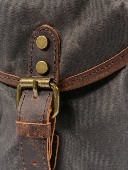 Leder Rucksack "Jäger" - TOLLzWOOD