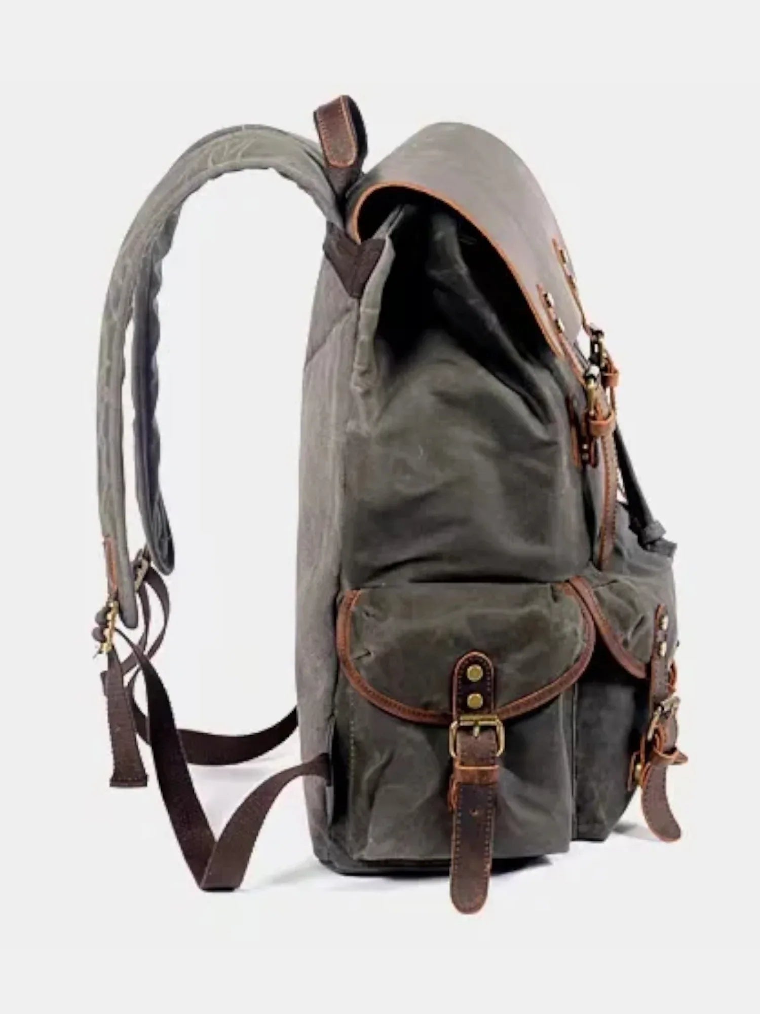 Leder Rucksack "Jäger" - TOLLzWOOD