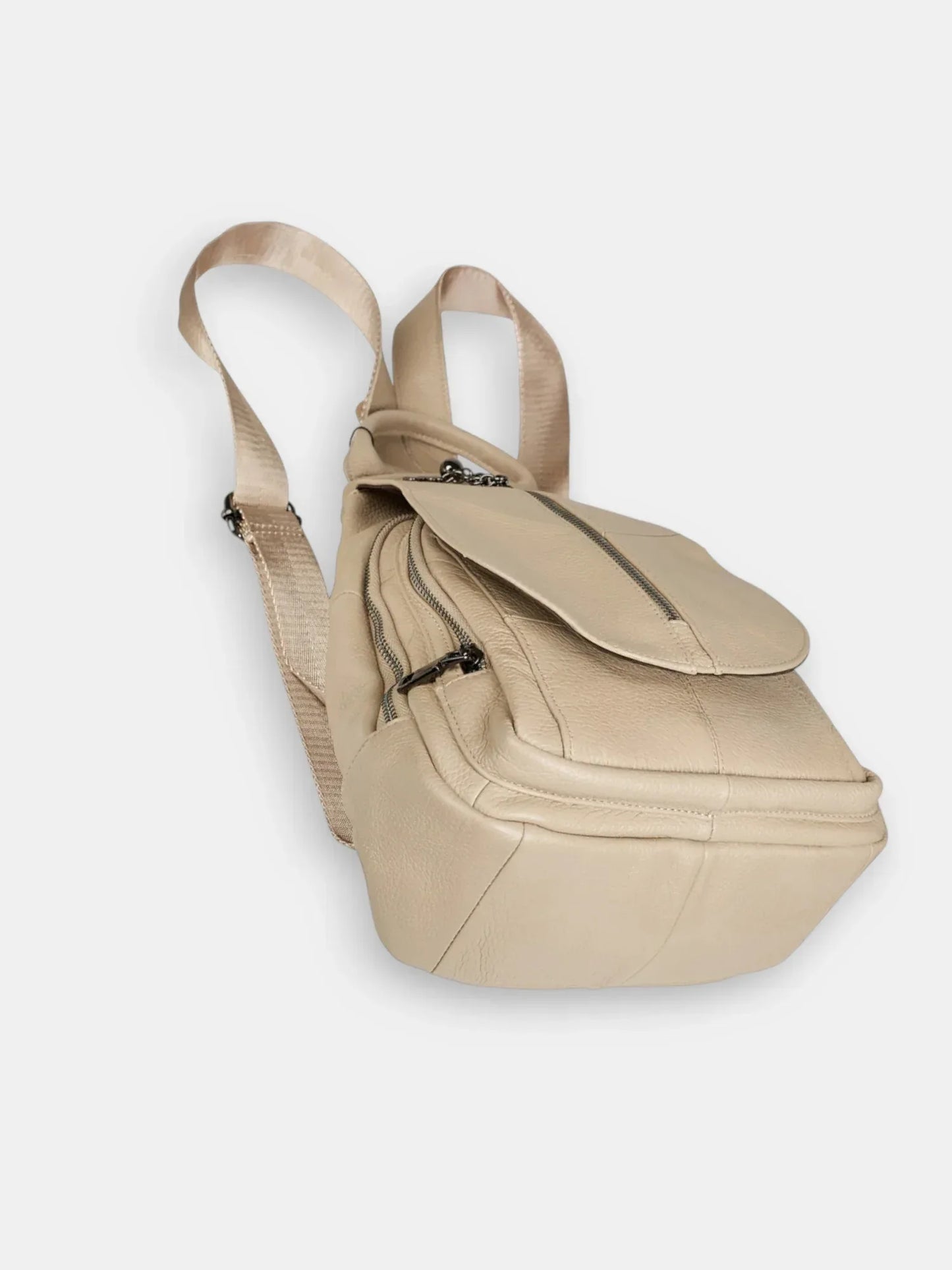 Leder Rucksack "Krokus" - TOLLzWOOD