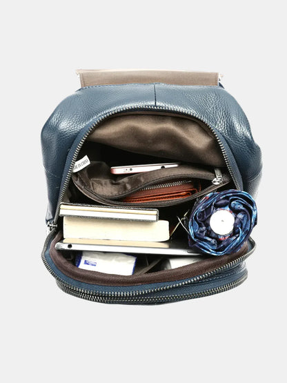 Leder Rucksack "Krokus" - TOLLzWOOD
