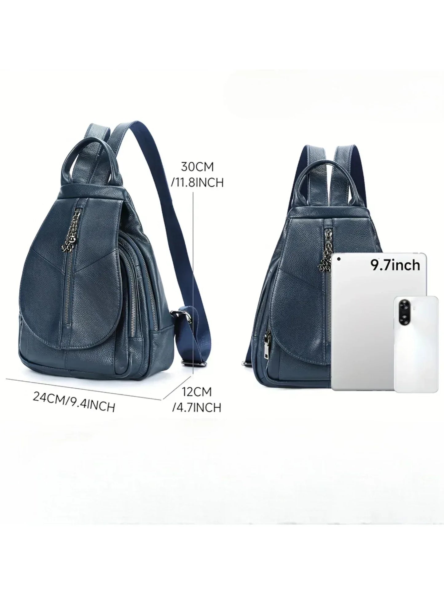 Leder Rucksack "Krokus" - TOLLzWOOD