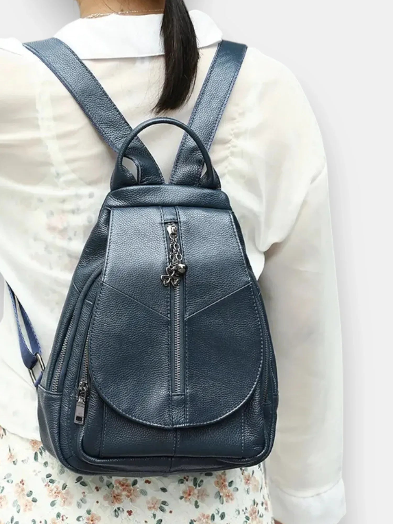 Leder Rucksack "Krokus" - TOLLzWOOD