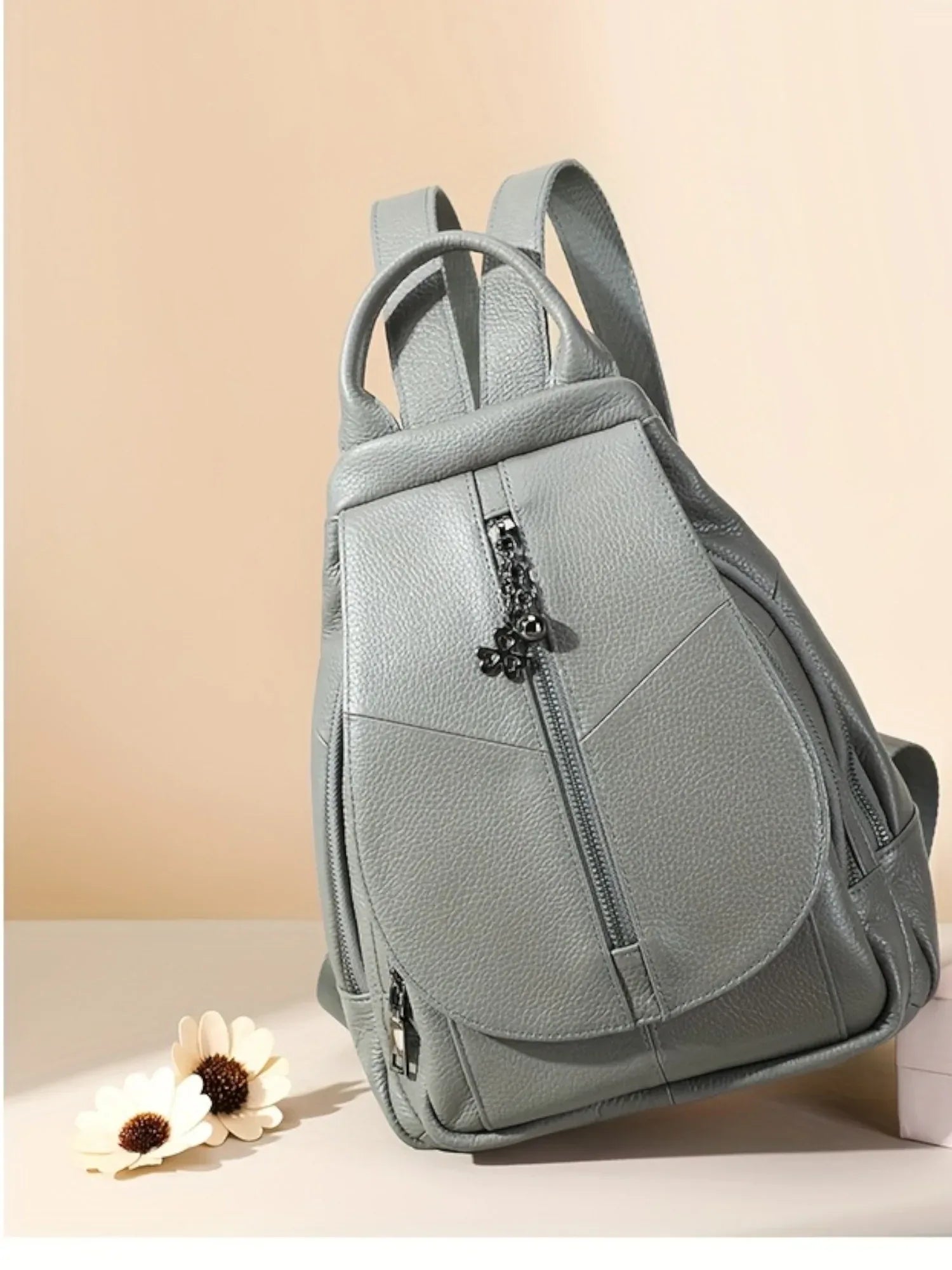 Leder Rucksack "Krokus" - TOLLzWOOD