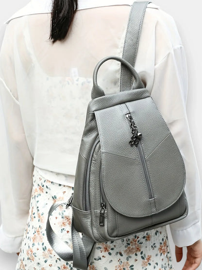 Leder Rucksack "Krokus" - TOLLzWOOD