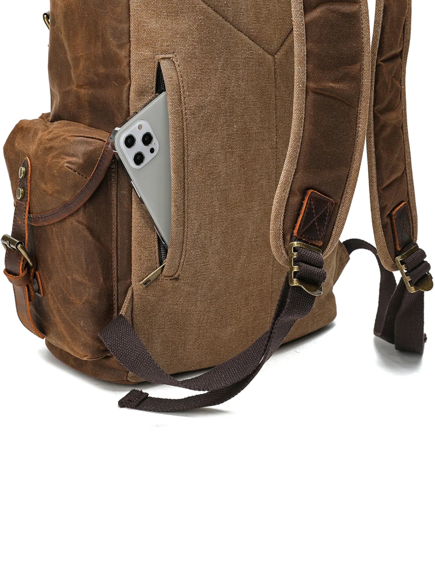 Leder Rucksack "Jäger" - TOLLzWOOD