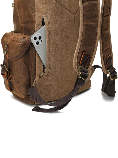 Leder Rucksack "Jäger" - TOLLzWOOD