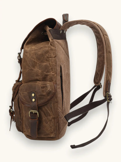 Leder Rucksack "Jäger" - TOLLzWOOD