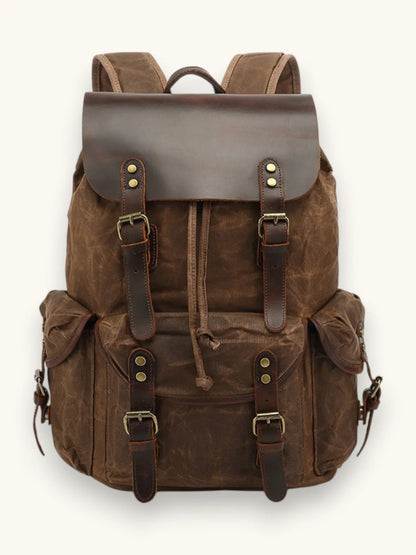Leder Rucksack "Jäger" - TOLLzWOOD
