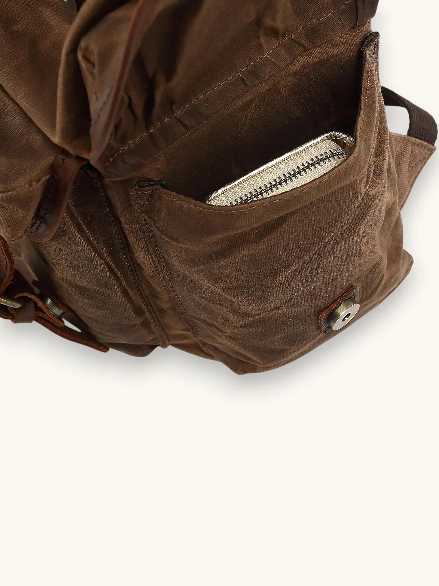 Leder Rucksack "Jäger" - TOLLzWOOD