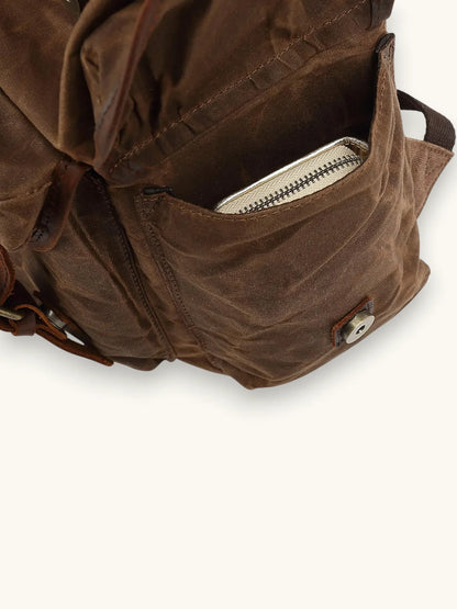 Leder Rucksack "Jäger" - TOLLzWOOD