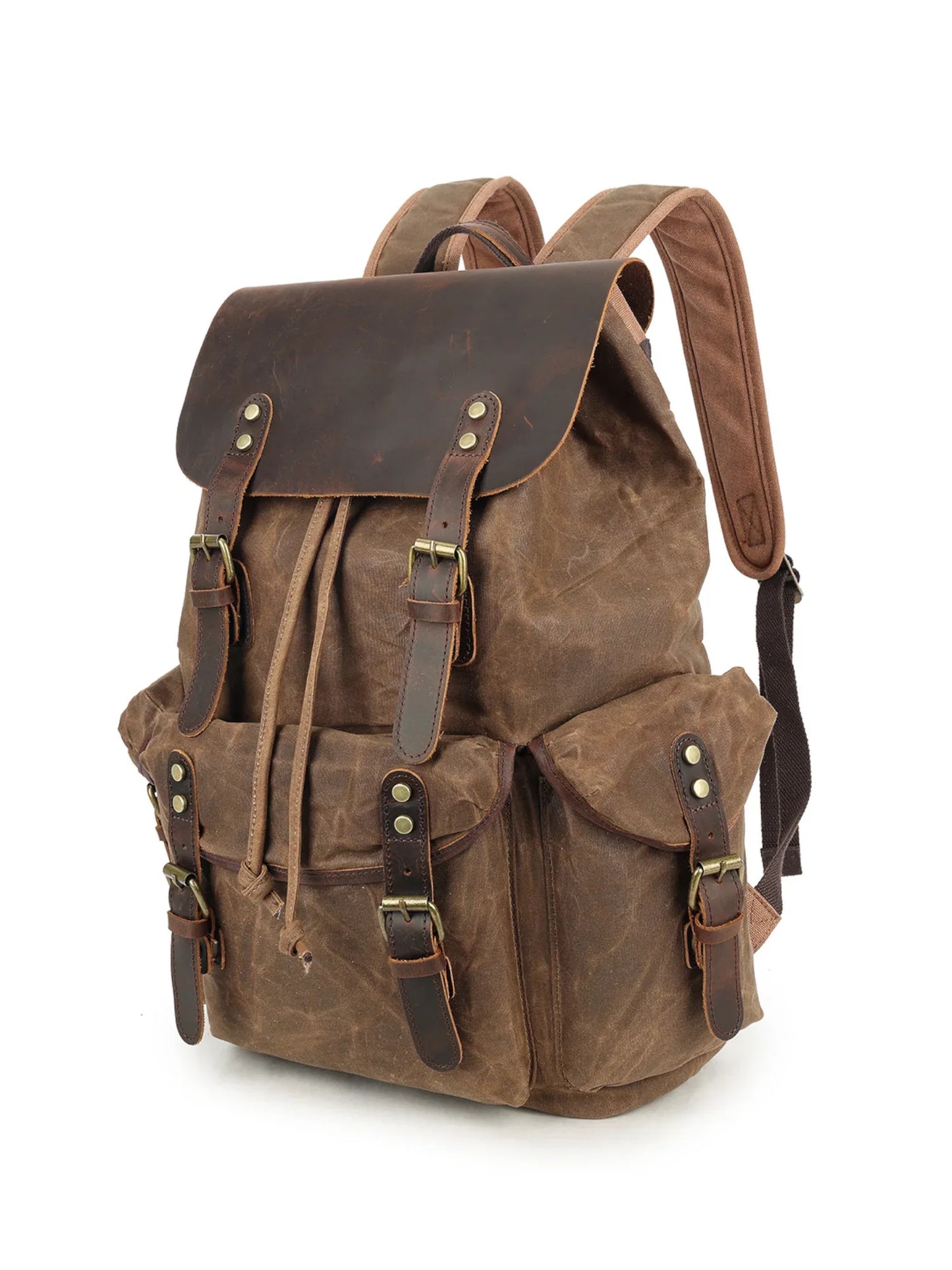 Leder Rucksack "Jäger" - TOLLzWOOD