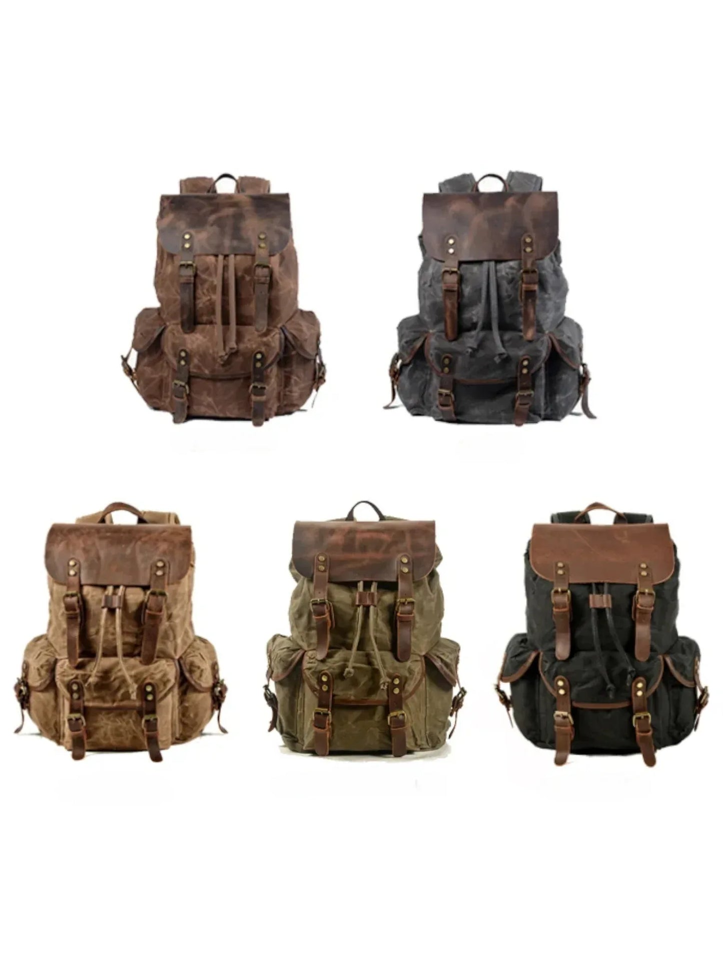 Leder Rucksack "Jäger" - TOLLzWOOD