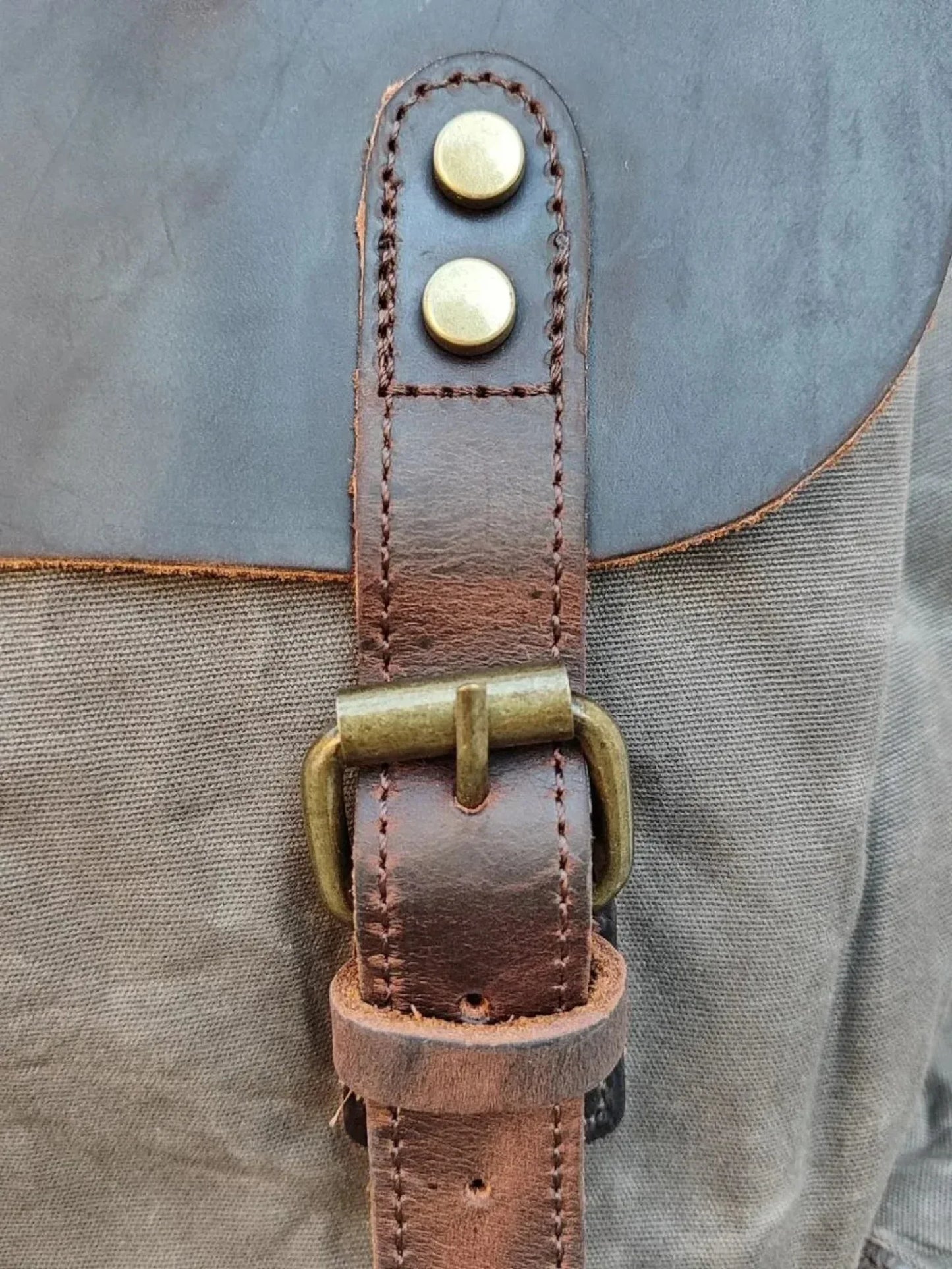 Leder Rucksack "Jäger" - TOLLzWOOD