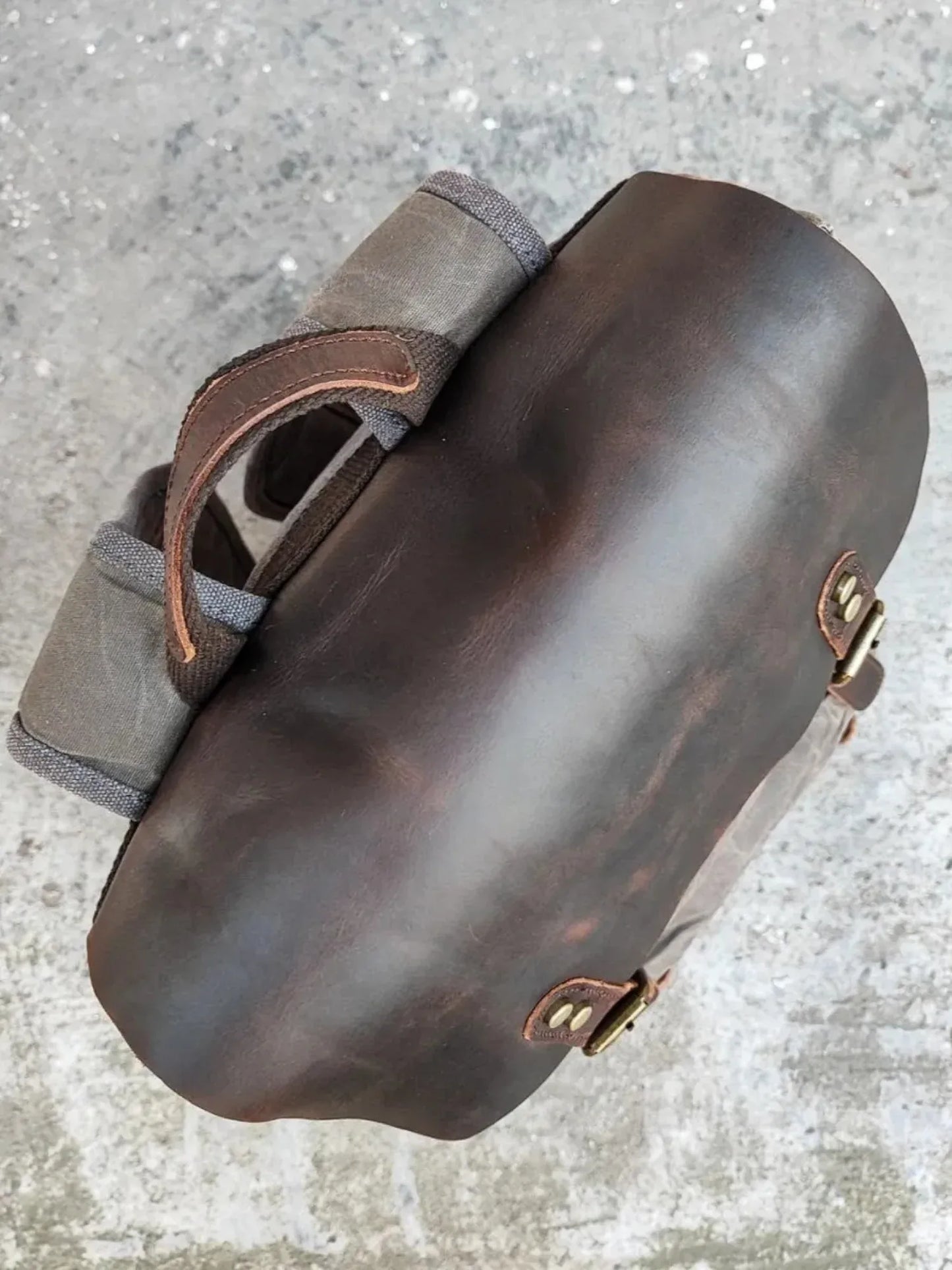 Leder Rucksack "Jäger" - TOLLzWOOD
