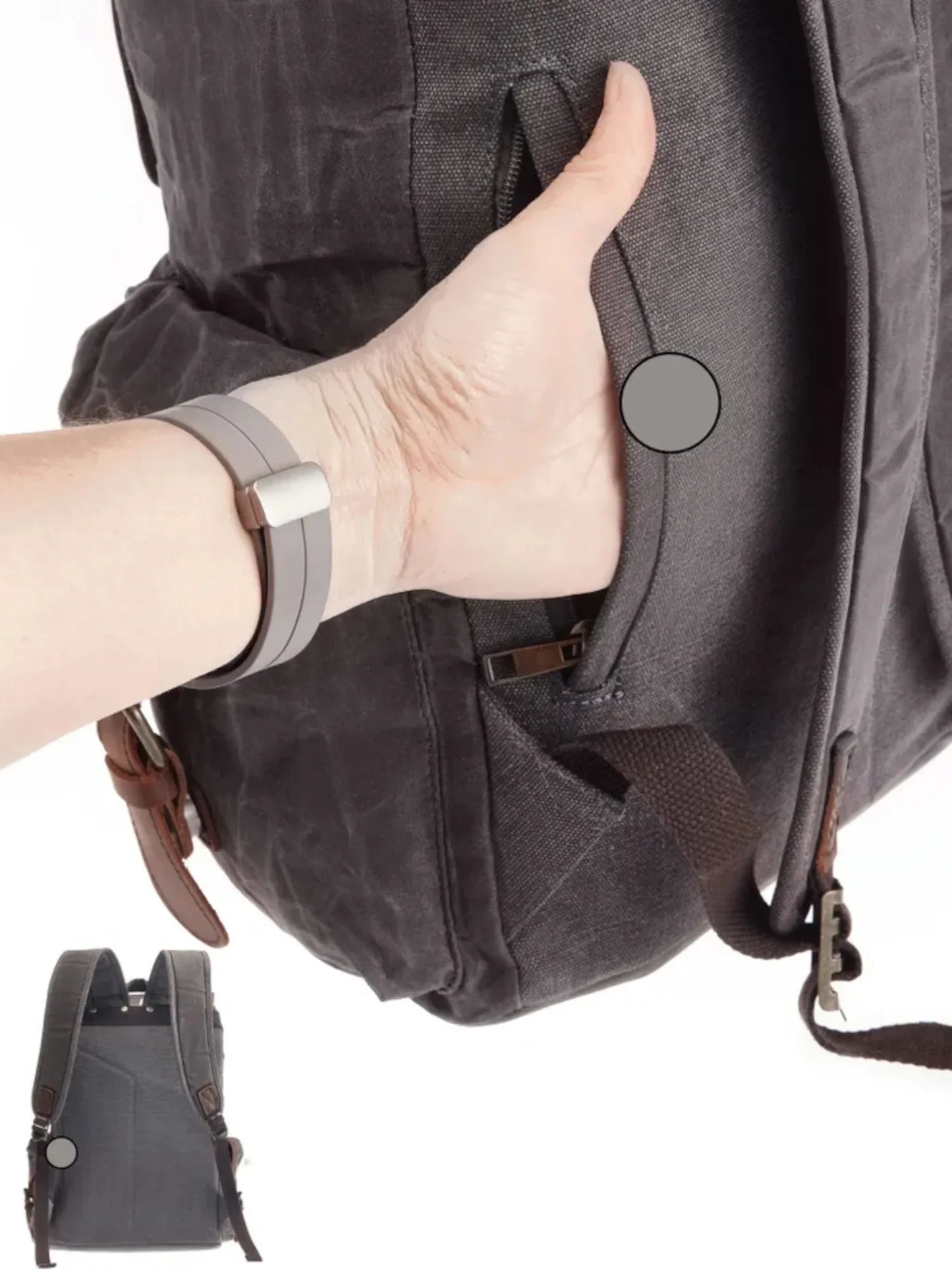 Leder Rucksack "Jäger" - TOLLzWOOD
