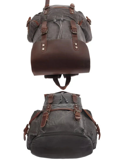 Leder Rucksack "Jäger" - TOLLzWOOD
